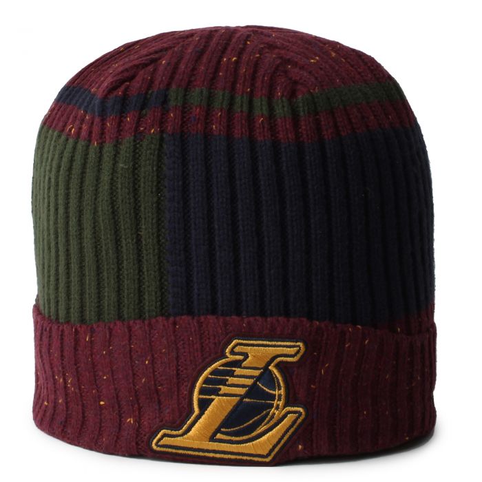 Lakers Beanie Wine