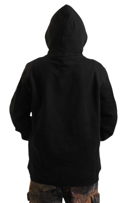 Chicago Bulls Old English Hoodie  Black/Red