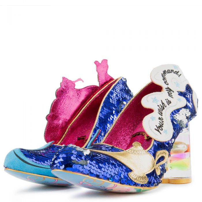 IRREGULAR CHOICE Disney x Irregular Choice You Rubbed? 4492-05A-BLU-WHT ...