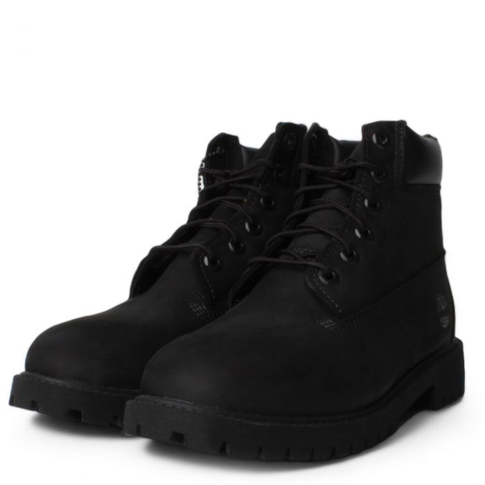 Grade School 6 inch Premium Water Proof Boot  Black