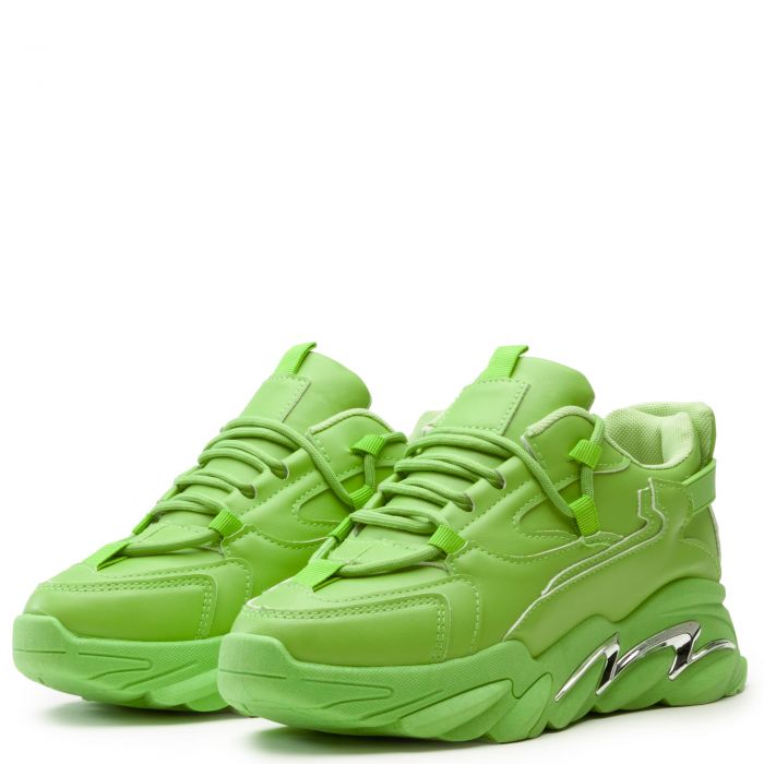 Preeti Chunky Platform Sneaker Green