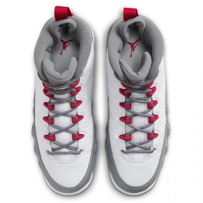 green and white jordan 9