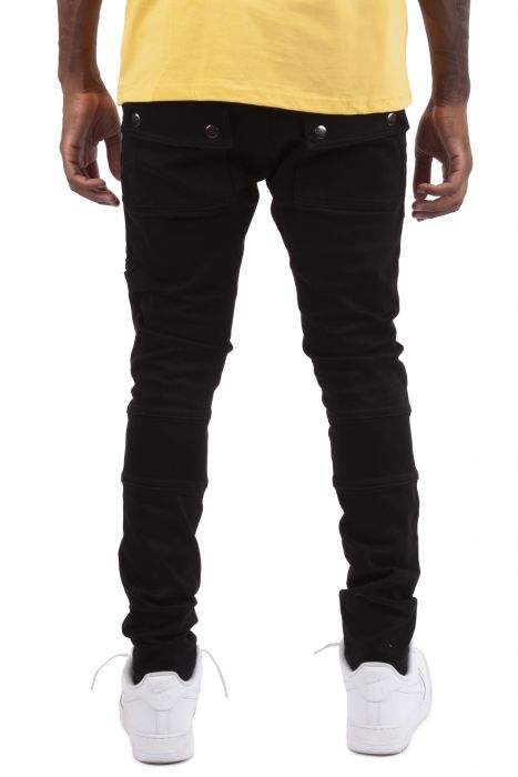 Benjamin Cargo Jeans Jet Black