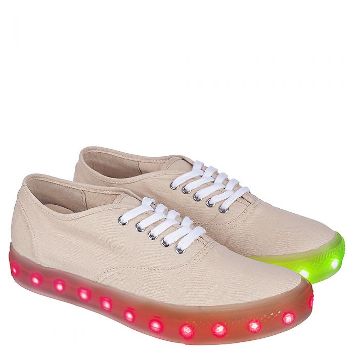 Women's Jordan05 Low LED Lace-Up Sneaker Khaki