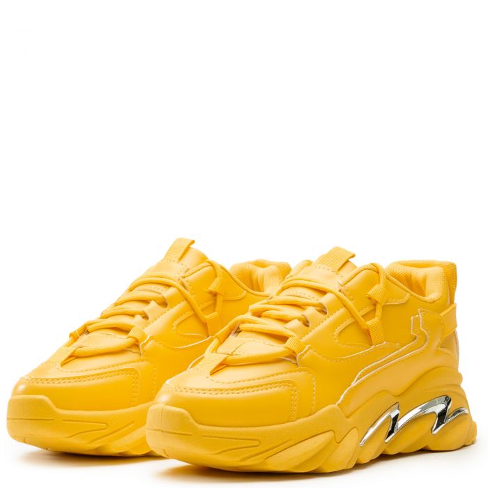 Preeti Chunky Platform Sneaker Yellow