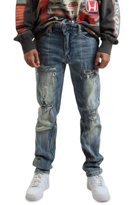 Lucca Vintage Washed Jean Lucca Blue