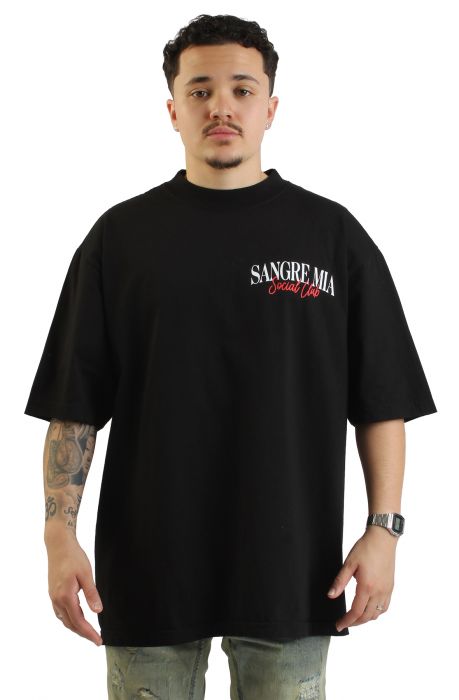 Social Club T-Shirt  Black