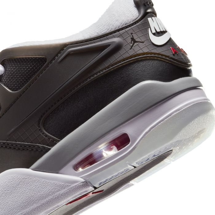 Grade-School Jordan 4 Rm Black/Fire Red-Wolf Grey-White