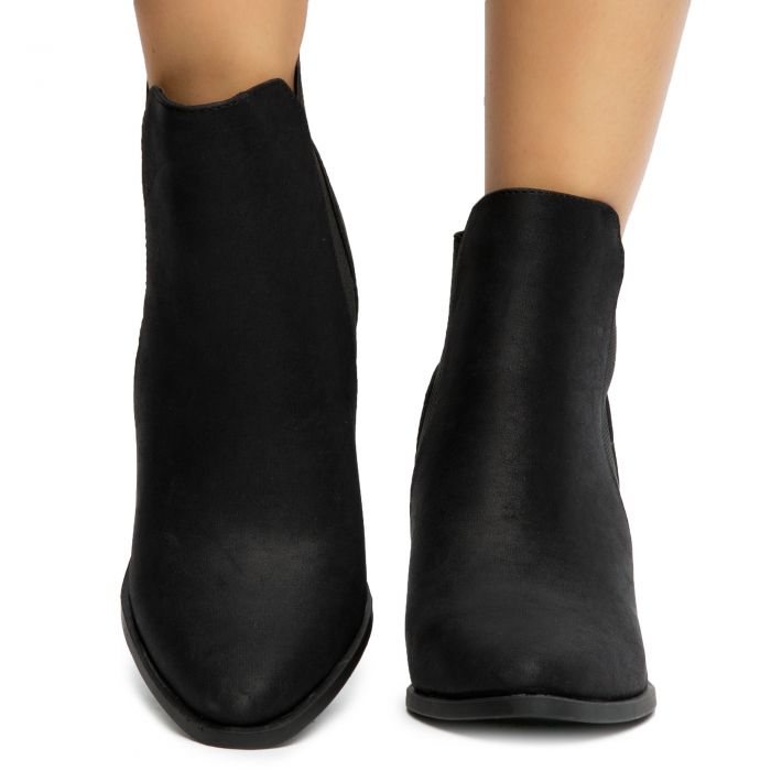 Edith-S Ankle Booties Black