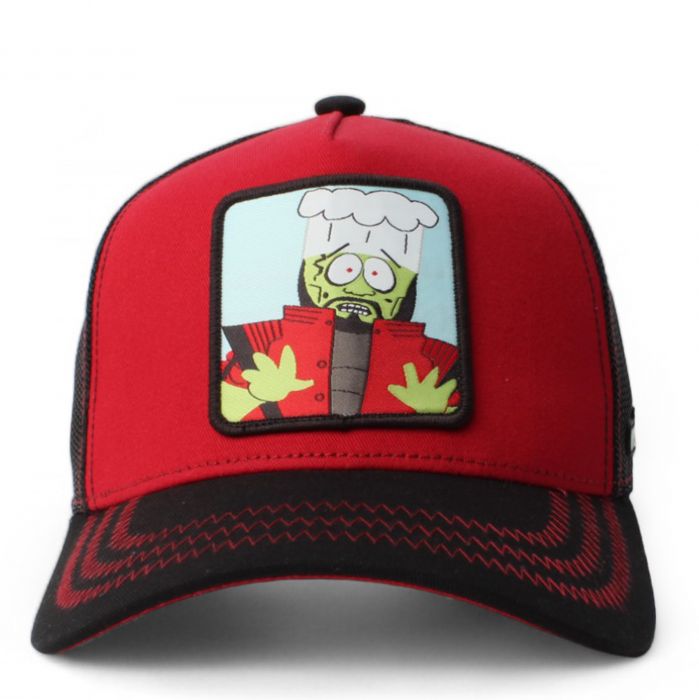 Zombie Chef Trucker Hat  Red/Black