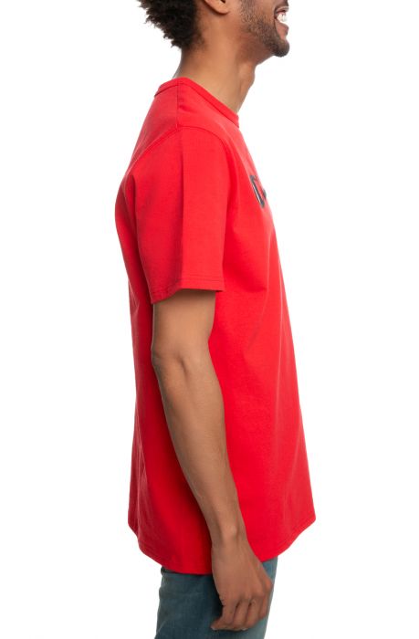 Heritage Short Sleeve Tee Team Red Scarlet