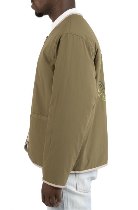 Reversible Liner Jacket Cream/Sage