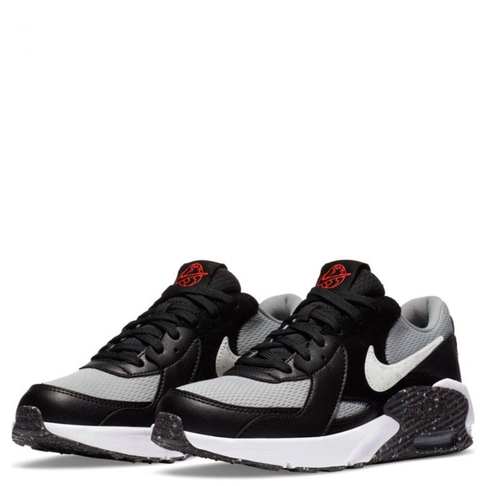 (GS) Air Max Excee SE Black/White-LT Smoke Grey-Bright Crimson