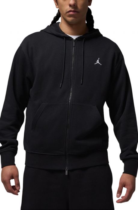 Brooklyn Fleece Full-Zip Hoodie Black/White