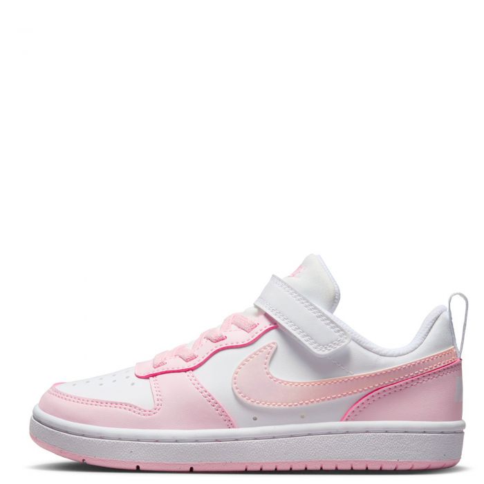 Pre-School Court Borough Low Recraft White/Pink Foam