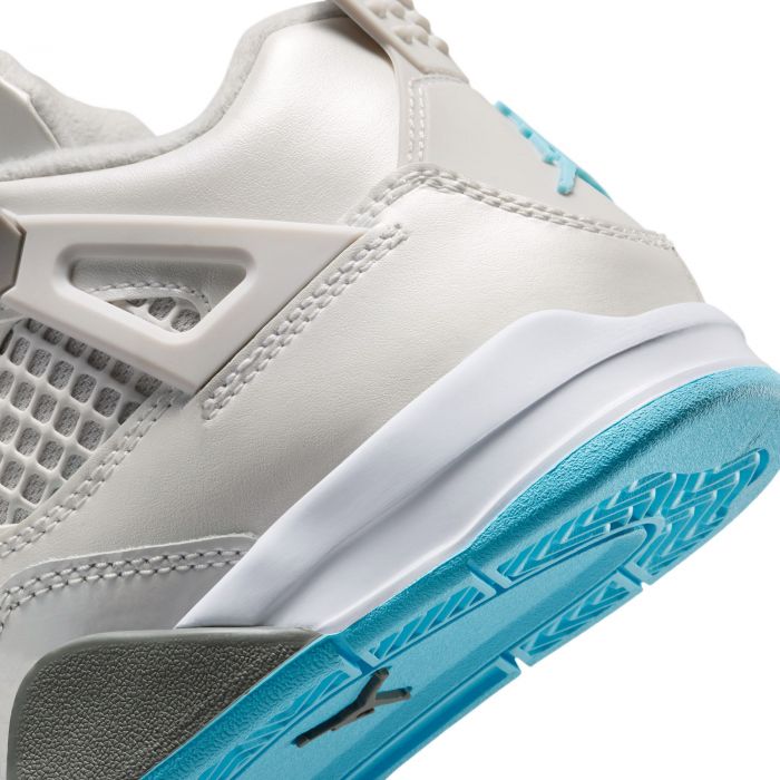 Pre-School Jordan 4 Retro 'Blue Chill' Photon Dust/Blue Chill-Flat Pewter-White