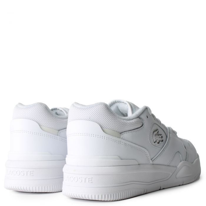 Lineshot Leather Sneakers White