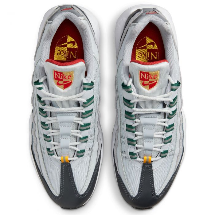 Air Max 95 Pure Platinum/Gorge Green