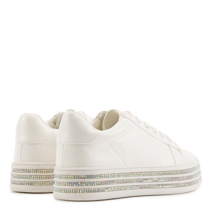 Como-4 Platform Sneakers White