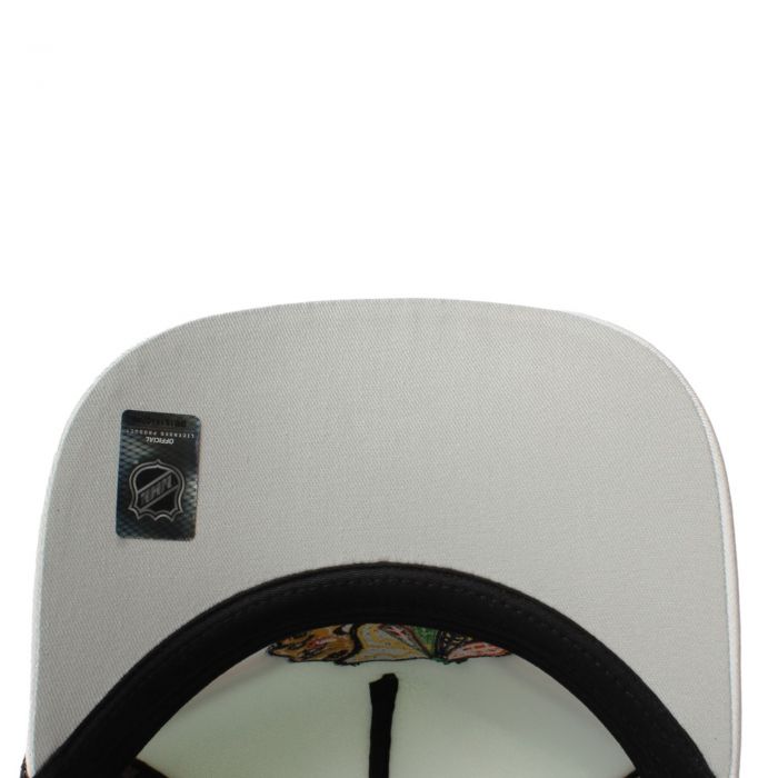NHL Chicago Blackhawks Trucker Hat  White/Black