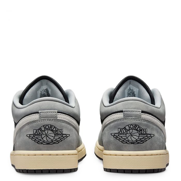 Air Jordan 1 Low SE Lt Smoke Grey/Black-Sail-Muslin