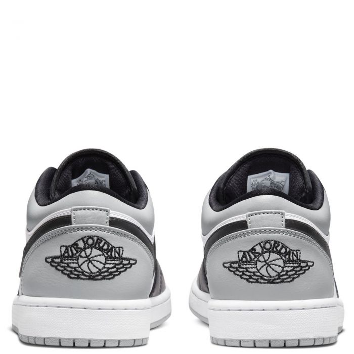 Air Jordan 1 Low Grey Fog/Roma Green-Total Orange