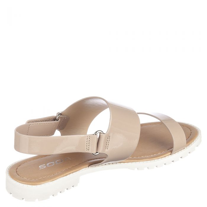 beige slingback sandals