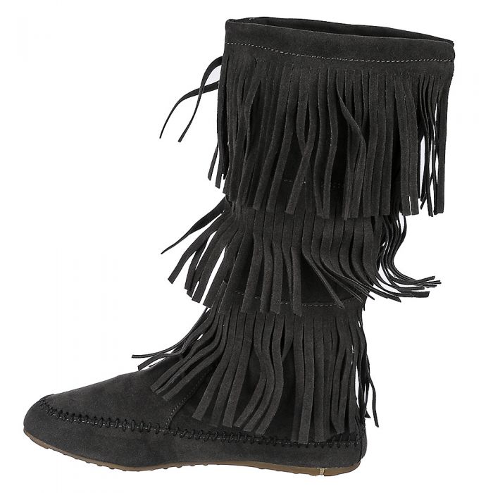 Fringe Pocket Boot Cherokee-03 grey grey