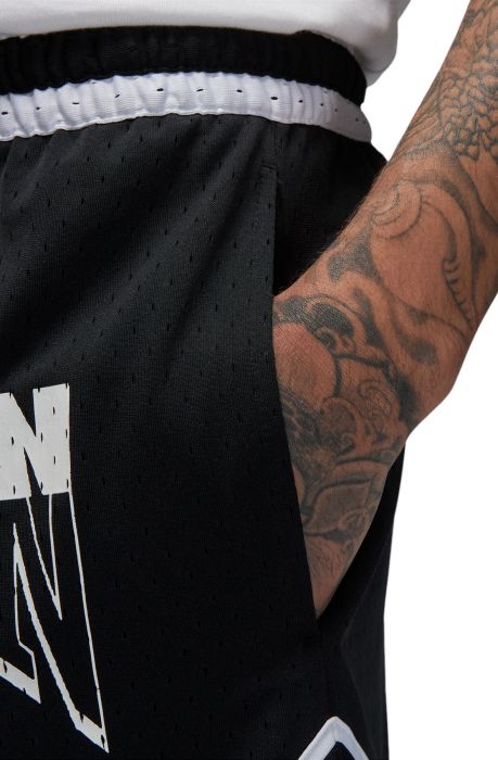 Jordan Dri-FIT Sport Diamond Shorts Black/White/Black