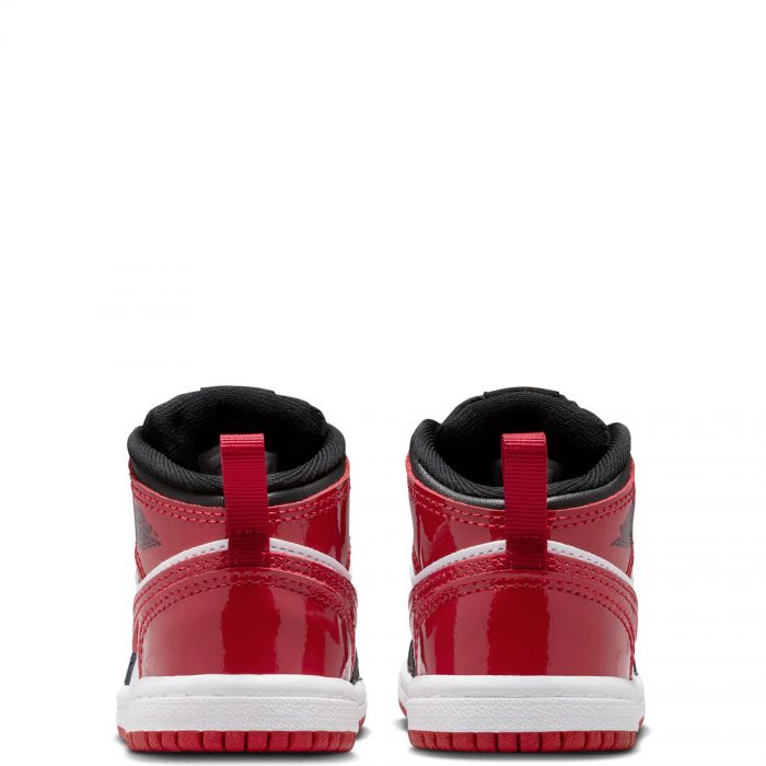 Toddler Jordan 1 Mid SE Black/Varsity Red-White