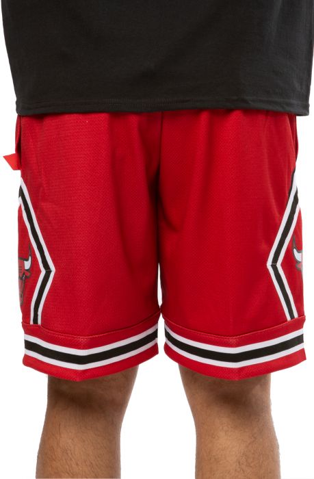 MITCHELL AND NESS Chicago Bulls Big Face 2.0 Shorts SHORBW19147-CBURED1 ...