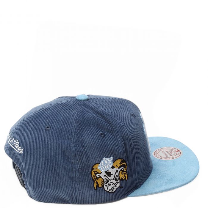 NCAA North Carolina Suede Original Fit Snapback Blue