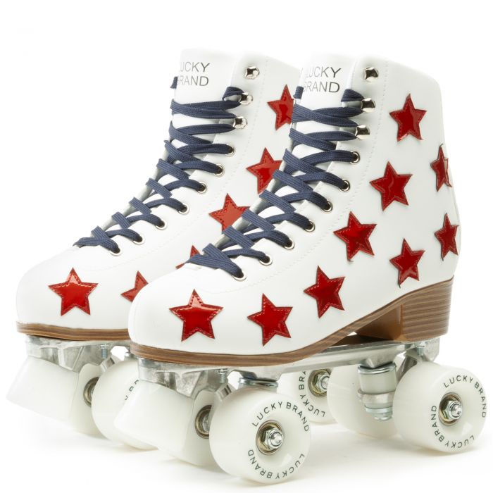 Honor America Roller Skates White