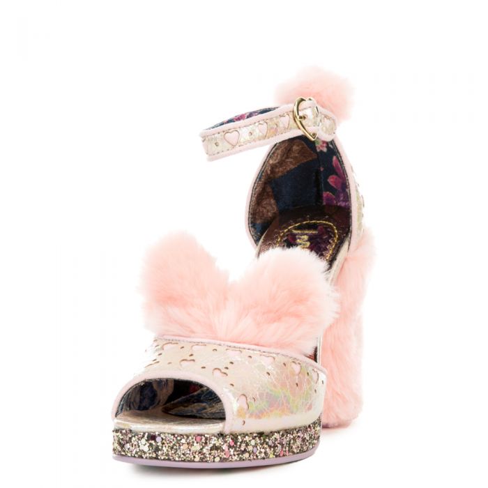 IRREGULAR CHOICE Cream Puff High Heel 4365-05A//PINK - Shiekh