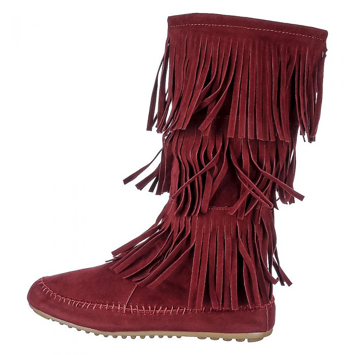 Fringe Pocket Boot Cherokee-03 Red