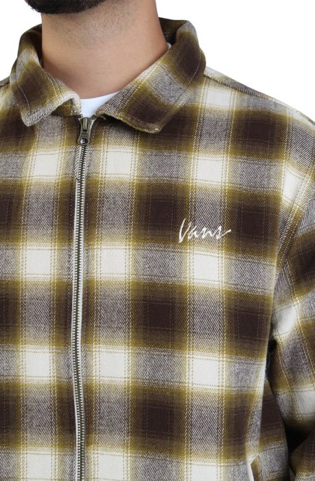 Crestmont Plaid Jacket Brown/Yellow