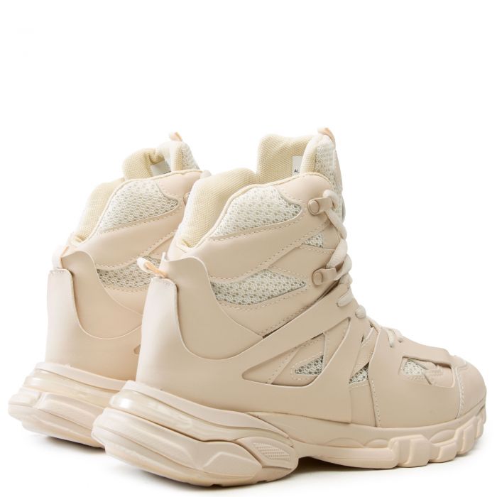 Liftoff-1 High Top Sneaker Beige