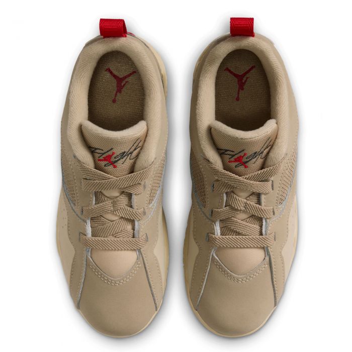 Pre-School Jordan MVP 92 Desert Camo/Fire Red-Mushroom-Anthracite