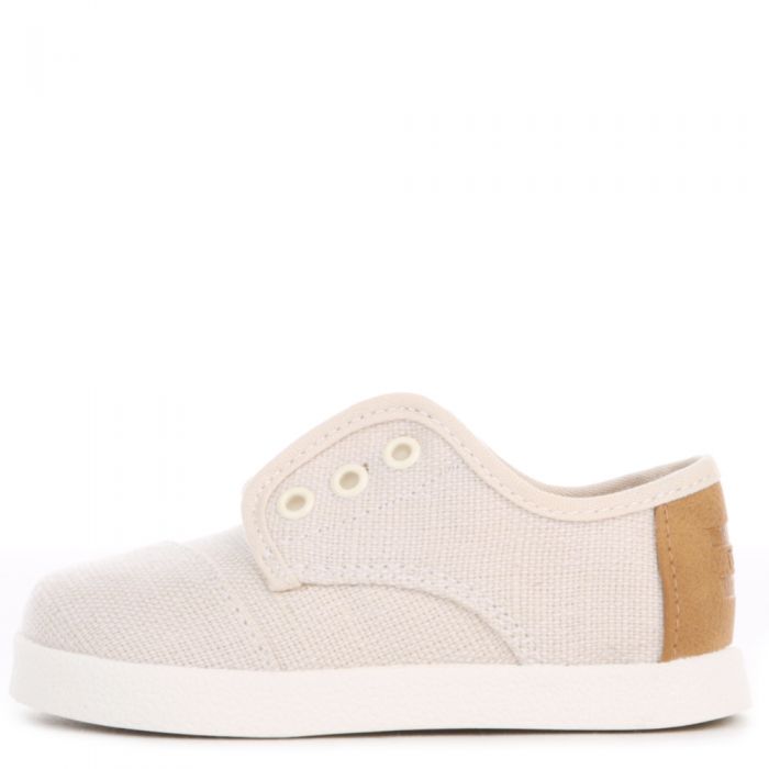 Toms for Toddlers: Natural Burlap Paseo Sneaker Natural