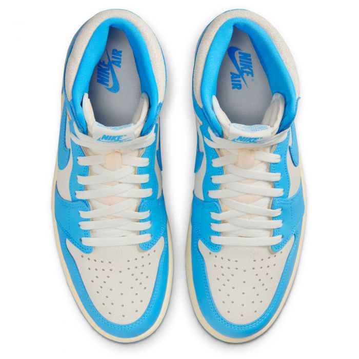 Air Jordan 1 Retro High OG Dark Powder Blue/Dark Powder Blue-Sail