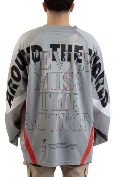 Nine To Five Longsleeve Jersey Gray Echo