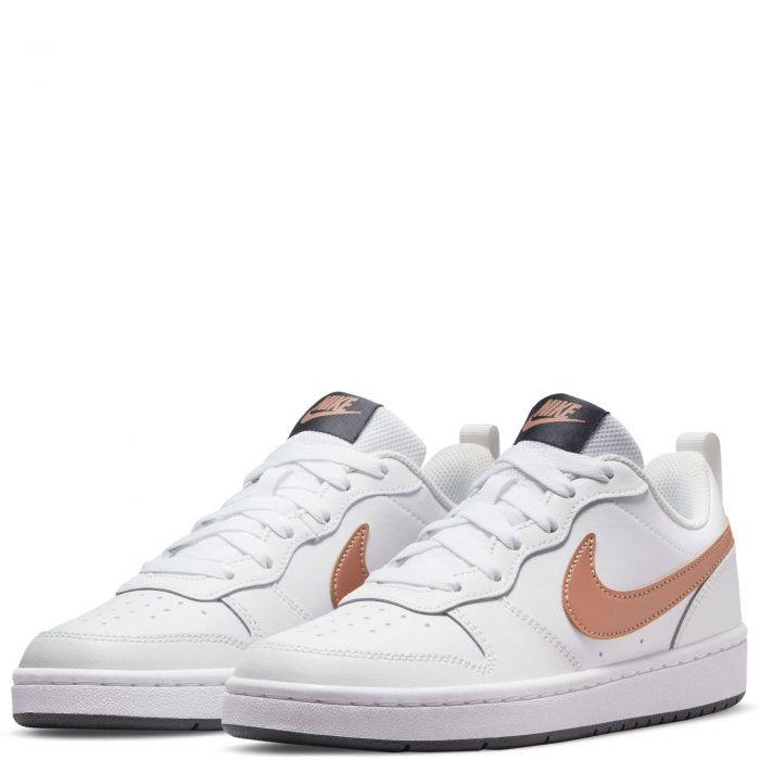 (GS) Court Borough Low 2 White/Mtlc Red Bronze-Summit White