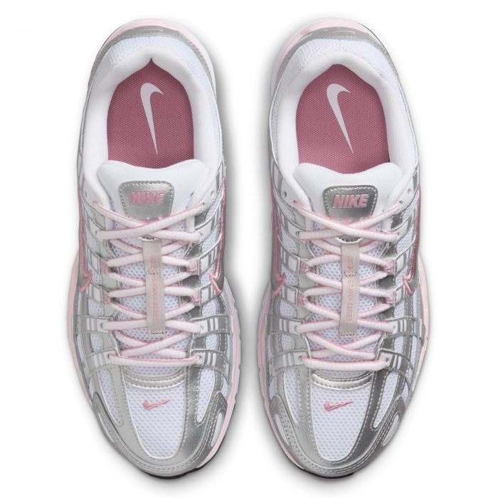  P-6000 White/Metallic Silver-Elemental Pink