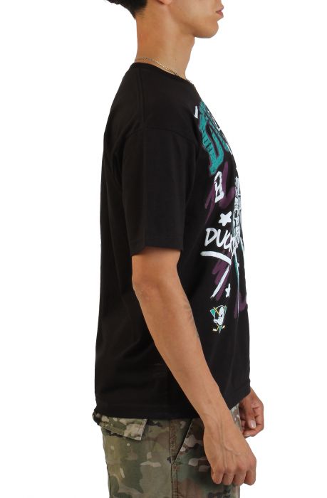 NHL Anaheim Ducks Teemu Selanne Chalked Up T-Shirt  Black