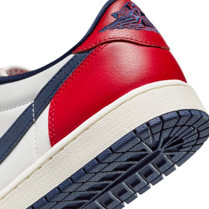 Air Jordan 1 Retro Low Summit White/Gym Red-Midnight Navy