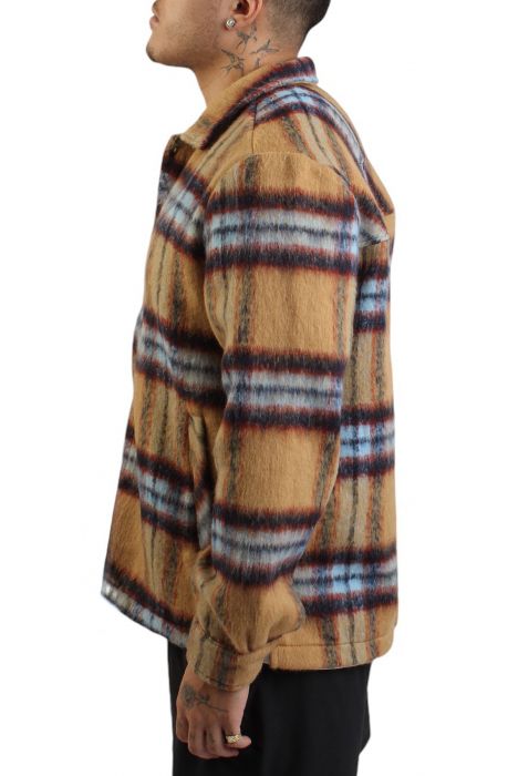 Morris Fluff Shirt Jacket wheat