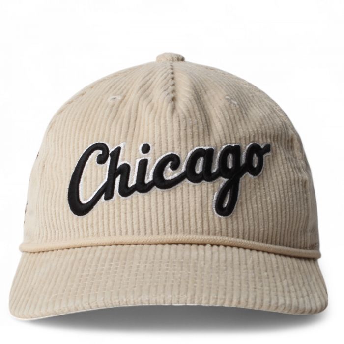 MLB Chicago White Sox Corduroy Deadstock Fit Snapback  off-white