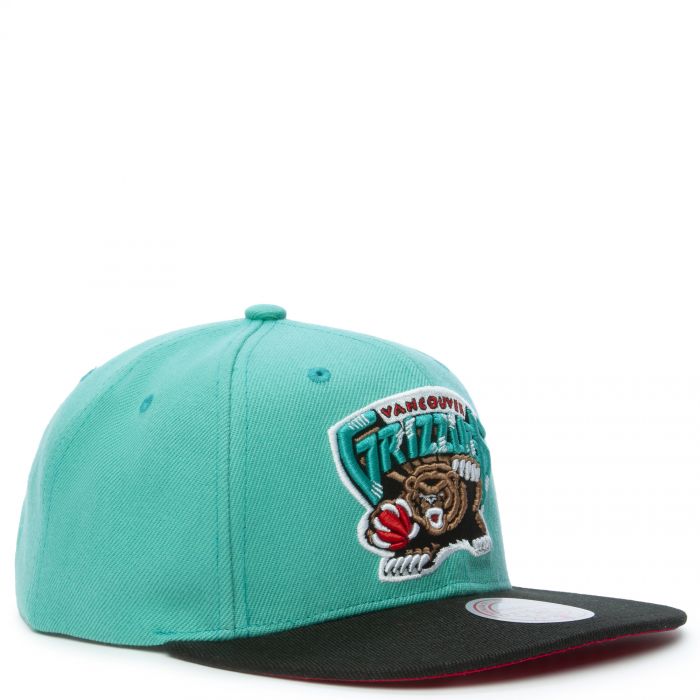 MITCHELL AND NESS Grizzlies Basic Core Snapback 6HSSJS19079-VGRTLBK ...