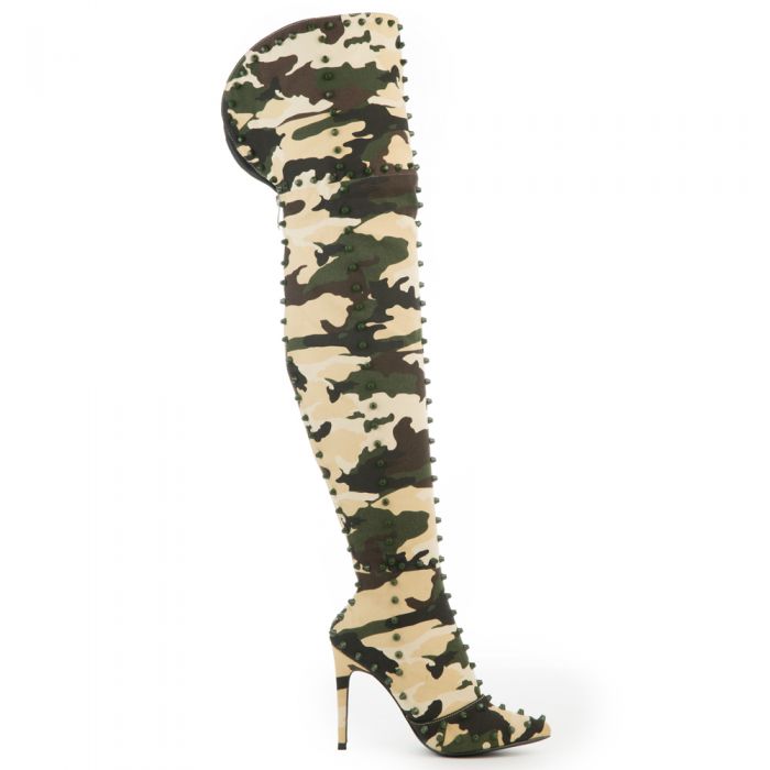 Cape Robbin Women's Mini-33 Camo Boots Camo
