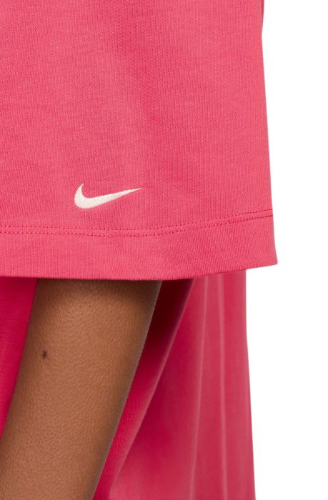 Essential Oversized T-Shirt Aster Pink/Pale Ivory